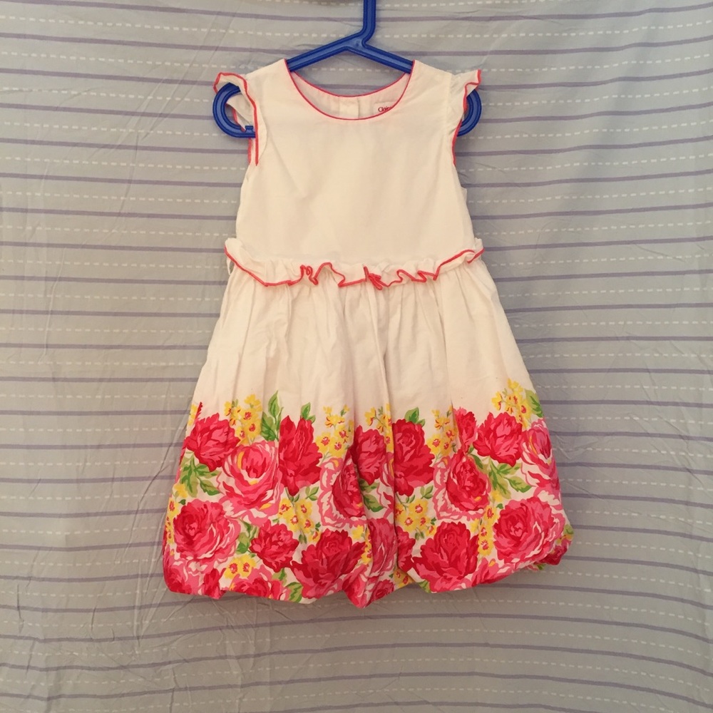 Floral Sleeveless Children’s Dress